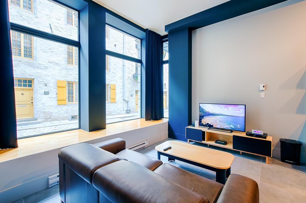 Apartament Les Lofts Notre-Dame - Par Les Lofts Vieux-Quebec Zewnętrze zdjęcie